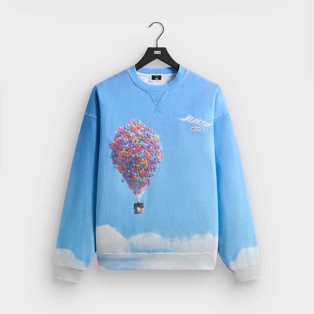 Disney | Kith for Pixar Up Nelson Crewneck NWT Size L